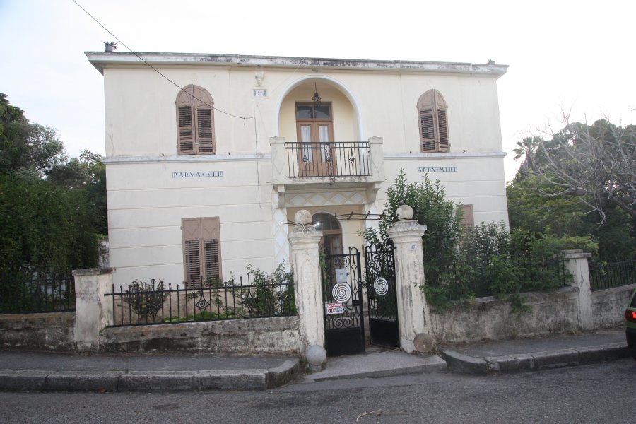 Unique building in the center of Rhodes town